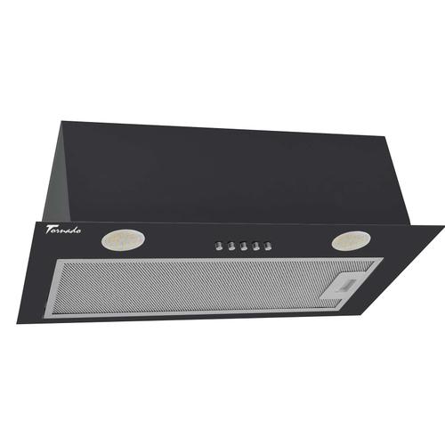Hota Incorporabila Tornado DRYTH 700 (52) LED, 1 motor Turbo, latime 52 cm, absorbtie 700 m3/ora, filtru anti-grasimi aluminiu 5 straturi (Negru)