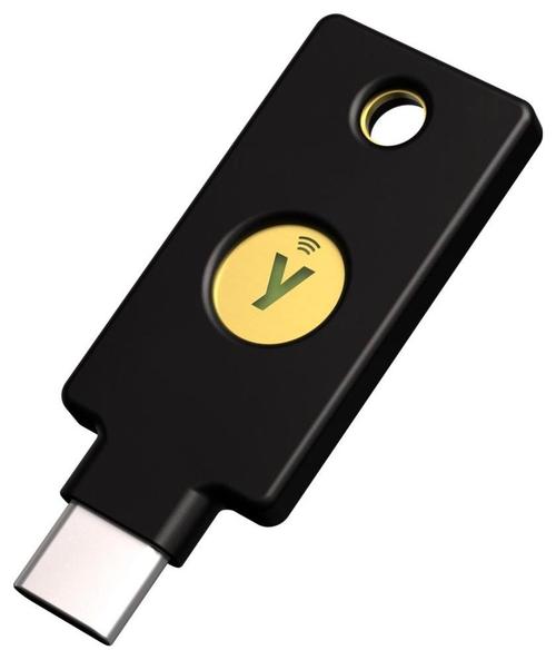 Dispozitiv criptografic securizat tip token Yubico YubiKey 5C NFC FIPS, USB-C