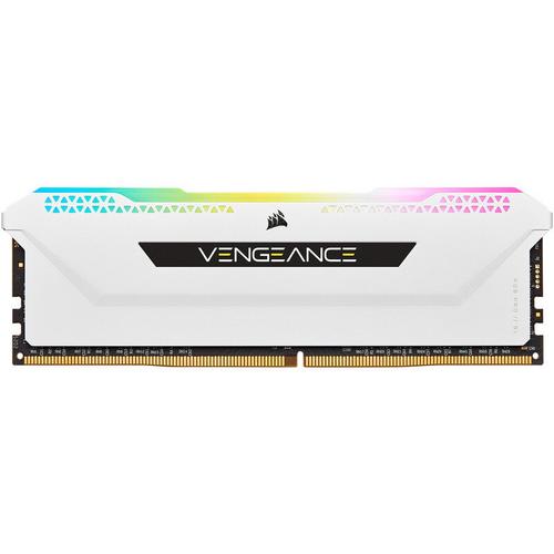 Memorie Corsair Vengeance PRO SL, DDR4, 8GB, 3200MHz, CL16, RGB, Bulk (Alb)