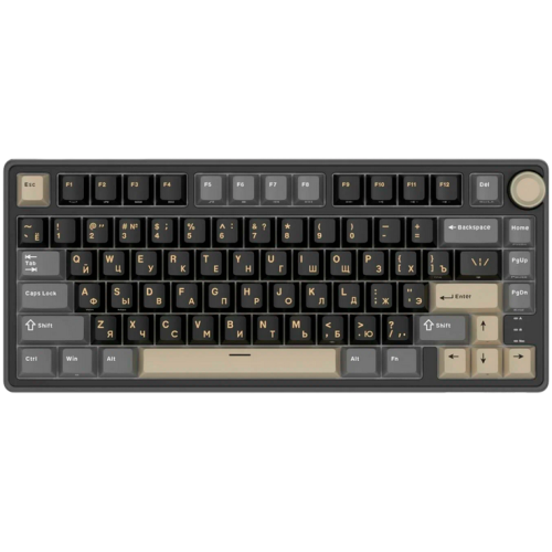 Tastatura Gaming Royal Kludge R75, Brown Switch, iluminare RGB, Wired (Multicolor)