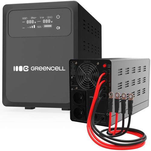 UPS Greencell PowerCore, 2000VA 1200W, AVR, 24VDC, LCD