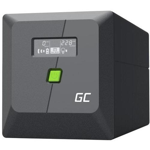 UPS Greencell PowerProof, 1000VA, 600W, LCD, 2x Schuko,  2x IEC