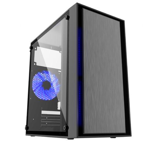 Carcasa Gembird Fornax 960B, Middle Tower, Fara sursa (Negru)