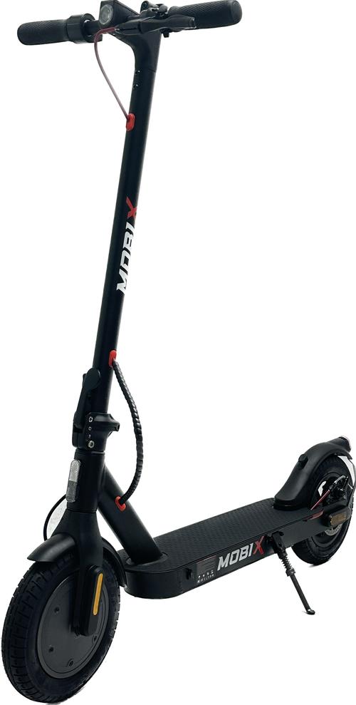 Trotineta electrica pliabila MOBIX Urban E9 PRO, roti pneumatice 10inch, motor 300W, autonomie 20-25km, viteza maxima 25km/h, aplicatie mobila MiniRobot (Negru)