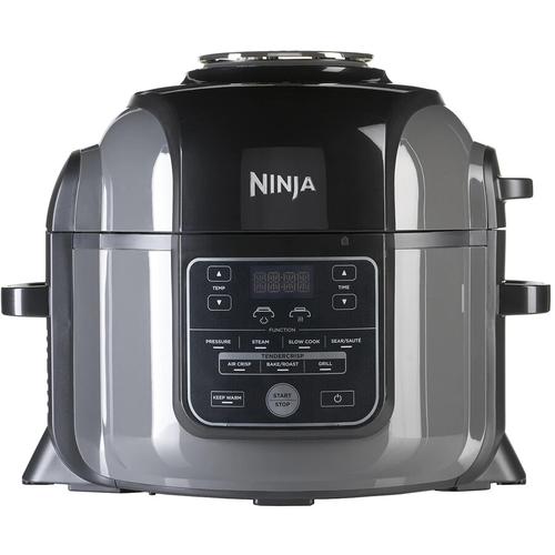 Multicooker Ninja OP300EU, 1460 W, 6L, Functie Slow Cook, 7 moduri de gatire (Gri/Negru)