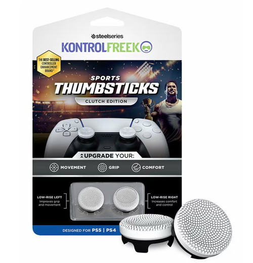 Thumbsticks pentru controller Steelseries KontrolFreek 5100-PS5, PS4/PS5 (Alb)