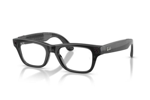 Ochelari Smart Ray-ban META Blayzer Optics Gen 2 RW7001 8526 54, Wi-Fi 6, Bluetooth, Aparat foto cu filmare, Asistent vocal, 32GB Flash, Lentile Transparente (Negru)
