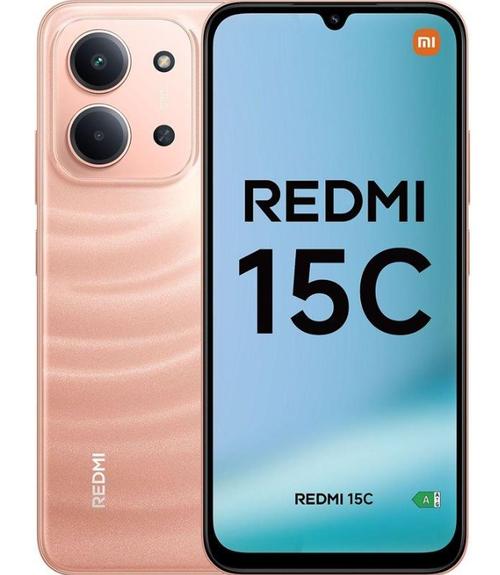 Telefon Mobil Xiaomi Redmi 15C 4G, Procesor Mediatek Helio G81 Ultra Octa-Core, IPS LCD 6.9inch, 4GB RAM, 128GB Flash, Camera Duala 50 MP + QVGA, Wi-Fi, 4G, Dual Sim, Android (Portocaliu)
