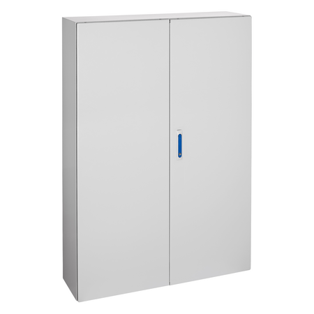 Cutie metalica cu contrapanou Schrack WSA1410309 tip WSA, 2 usi, IP54, 1400x1000x300 mm, gri RAL 7035