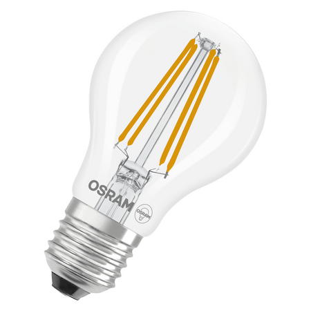 Bec LED Ledvance (Osram)  LED Value Classic A 75 Filament 7,5 W 827 Clear E27, 1055 lm, 2700 K, 300°, transparent