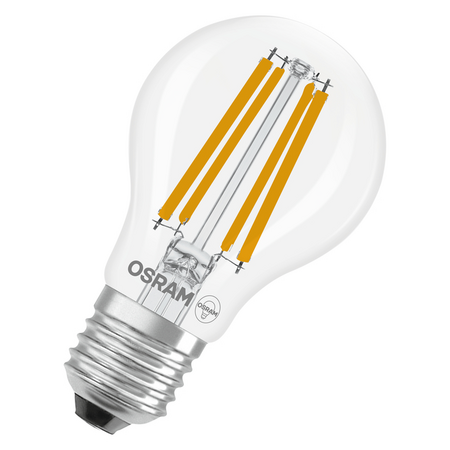 Bec LED Ledvance (Osram)  LED Value Classic A 100 Filament 11 W 827 Clear E27, 1521 lm, 2700 K, 300°, transparent