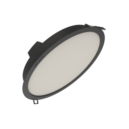 Downlight LED LEDVANCE DL IP44 DN DN 215 24 W 840 2760 lm BK, 4000 K, 100°, negru
