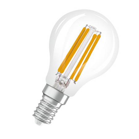 Bec LED Ledvance (Osram)  LED Superstar Plus Classic P 40 Filament Glow DIM 4 W 822-827 E14, 470 lm, 2700 K, 320°, dimabil