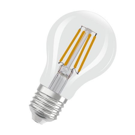 Bec LED Ledvance (Osram)  LED Superstar Plus Classic A 40 Filament Glow DIM 4 W 822-827 E27, 470 lm, 2700 K, 320°, dimabil