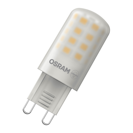 Bec LED capsulă Ledvance (Osram)  LED PIN 37 300° 4,2 W 827 Frosted G9, 430 lm, 2700 K, mat