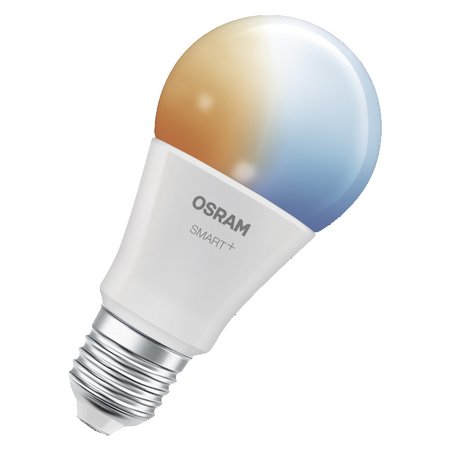 Bec LED LEDVANCE SMART+ MATTER Tunable White Classic A75 9,5 W E27, 1055 lm, 6500 K, 200°, alb
