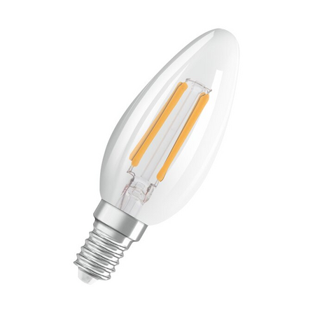 Bec LED Ledvance (Osram)  LED Superstar Plus Classic B 40 Filament 4 W 827 E14 3step DIM, 470 lm, 2700 K, 300°, dimabil