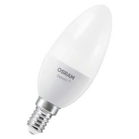 Bec LED LEDVANCE SMART+ MATTER Tunable White Classic B40 4,9 W E14, 470 lm, 6500 K, 240°, alb