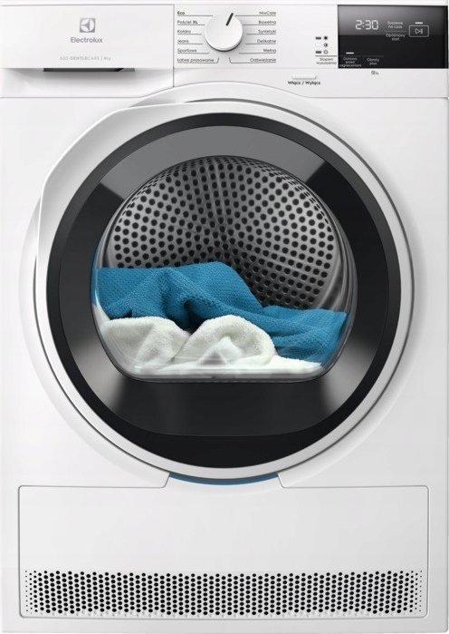 Uscator de rufe Electrolux EW6D284YP, Pompa de caldura, 8 kg, Clasa A++, 12 programe uscare (Alb)
