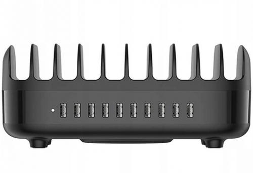 Incarcator Statie Orico DUK-10P-V1, 120W, 2.4A, 10 x USB-A, Negru