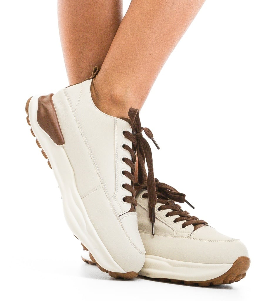 Sneakers dama Bailey Bej 5