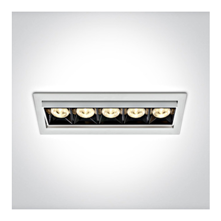 Troja L LED 20W 1600lm 3000K 38° 220-240V IP20 alb