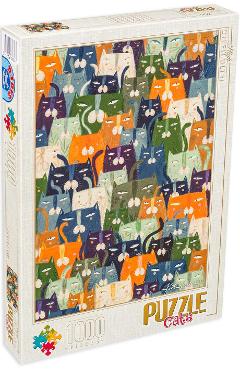 Puzzle 1000: Kurti Andrea. Cats