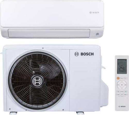 Aparat de aer conditionat Bosch Climate 6000i Inverter 9000 BTU, Clasa A+++/A++, 25 mp, Turbo, Timer, Repornire automata, Eco, Sleep, I-clean, Dezumidificare, Follow me (Alb)
