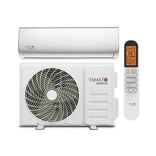 Aparat de aer conditionat Yamato Optimum YW09T2N, 9000 BTU, Clasa A++/A+, Wi-Fi, Inverter, Golden Fin + Kit instalare inclus (Alb)