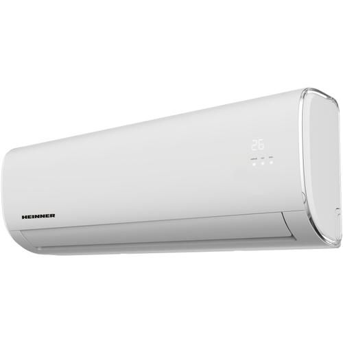 Aparat de aer conditionat Heinner Crystal HAC-CR24KIT, 24000 BTU, Kit instalare inclus, Clasa energetica Racire A++/ Incalzire A+, Follow Me, Turbo, Autocuratare (Alb)