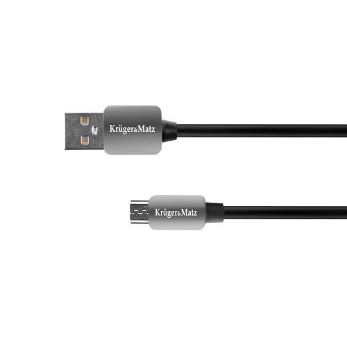 Cablu USB Tata - Micro USB Tata 1.0 m Kruger&Matz