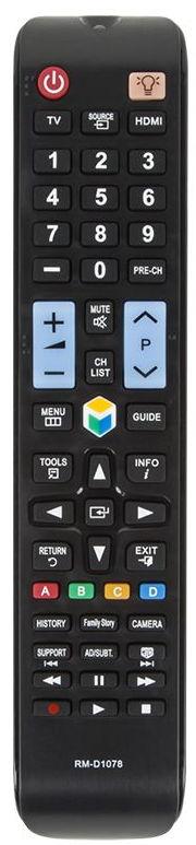 Telecomanda universala Samsung RM-D1078 pentru televizoare LCD/LED marca Samsung (Negru)