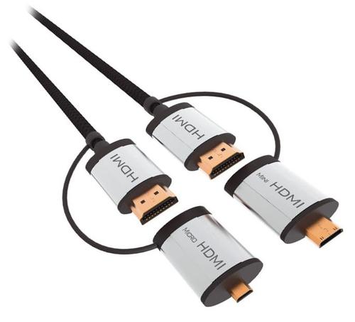 Cablu Omega OCHBA1G, HDMI - HDMI, 1.5 m (Negru)