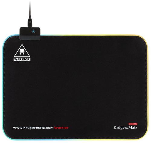 Mouse Pad Gaming Kruger&Matz KM0766, Iluminat (Negru)