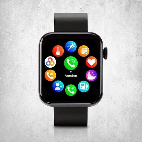 Smartwatch si de fitness Mediashop Kendox LifeTracker M37102, Curea de ceas din silicon confortabila si flexibila, Analiza a somnului in timp real (Negru)