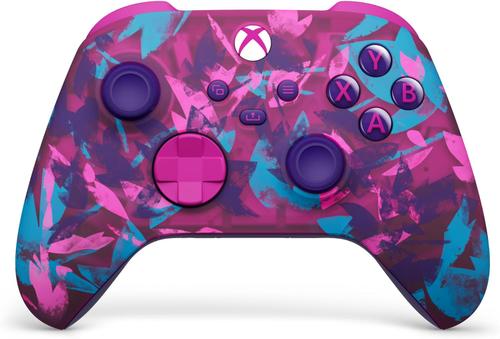 Controller Wireless Microsoft Xbox Series X/S Heart Breaker Special Edition, USB-C/Bluetooth/Wireless (Violet/Albastru)