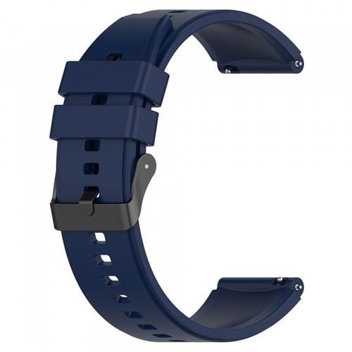 Curea Techsuit W026 pentru Huawei Watch / Xiaomi Watch Series, 22mm, Albastru