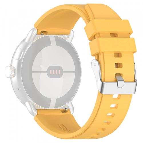 Curea Techsuit W026 pentru Huawei Watch / Xiaomi Watch Series, 22mm, Galben