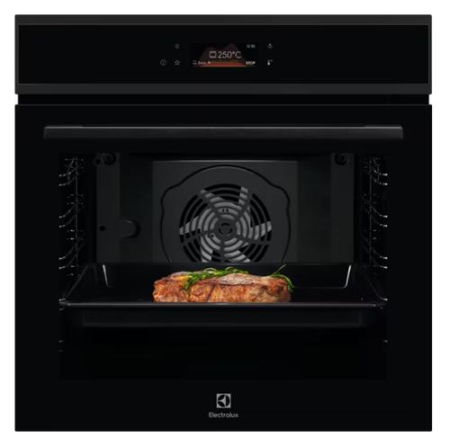 Cuptor incorporabil multifunctional Electrolux EOF8H39H, Electric, 17 functii, 99 de programe predefinite, Afisaj digital, Control touch, Inchidere amortizata a usii, Usa cu 3 straturi de geam, Grill, Ghidaj telescopic pe 1 nivel, Volum net
