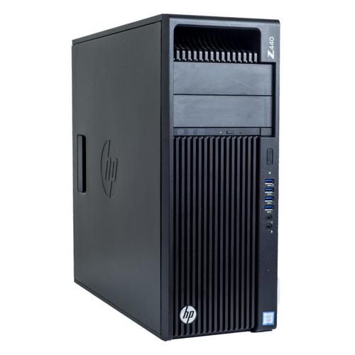 Calculator Sistem PC Refurbished Workstation Refurbished HP Z440, Intel Xeon Quad Core E5-1620 V3 3.50 - 3.60GHz, 8GB DDR4 ECC, 1TB HDD, Nvidia Quadro P600/2GB + Windows 11 Home
