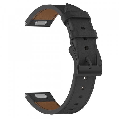 Curea Techsuit W073 pentru Huawei Watch / Garmin Watch Series, 18mm, Negru