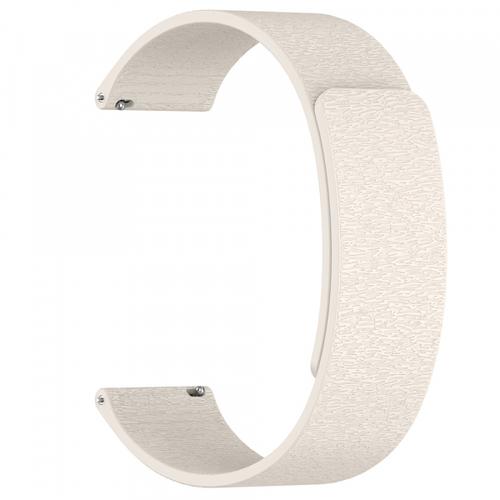 Curea Techsuit W074 pentru Huawei Watch / Garmin Watch Series, 18mm, Bej