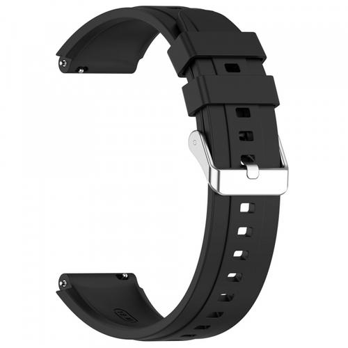 Curea Techsuit W075 pentru Huawei Watch / Garmin Watch Series, 18mm, Negru