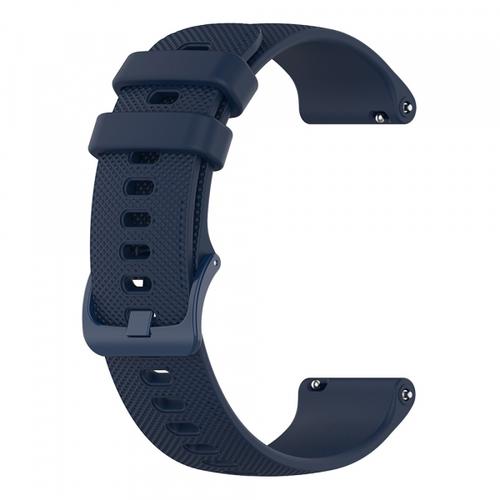 Curea Techsuit W006 pentru Huawei Watch / Garmin Watch Series, 18mm, Albastru