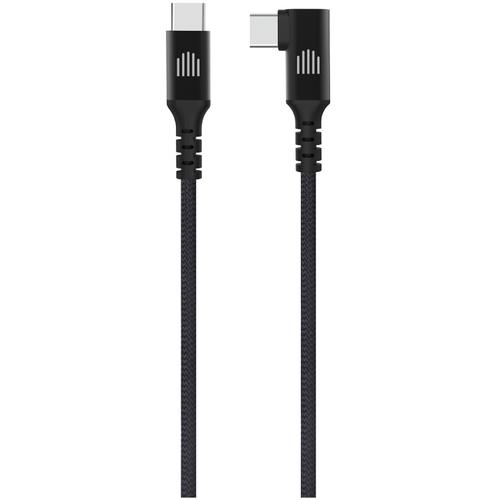 Cablu de date Dviced DV120016, USB-C la USB-C, 1.25m (Negru)