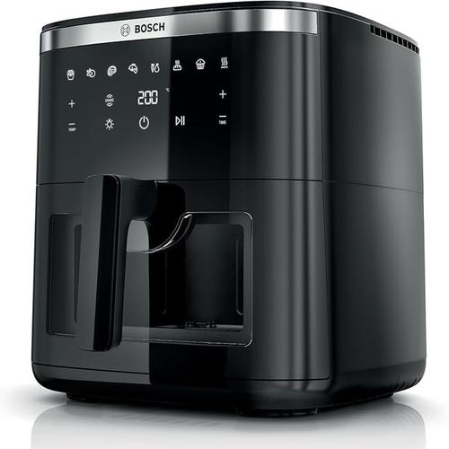 Friteuza cu aer cald Bosch Series 6, MAF671B0, 7. 2 L, 7 Programe Predefinite, Fereastra Iluminata pentru Vizualizare, Gatire cu Pana la 65% Mai Rapida (Negru)