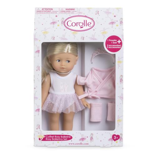 Set Papusa cu accesorii Corolle Ltc  Rosy Balerina, 20cm