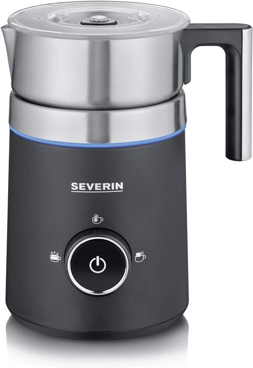 Cana spumanta de lapte Severin Spuma 500 SM 3585, 500 ml, 500 W (Inox/Negru)