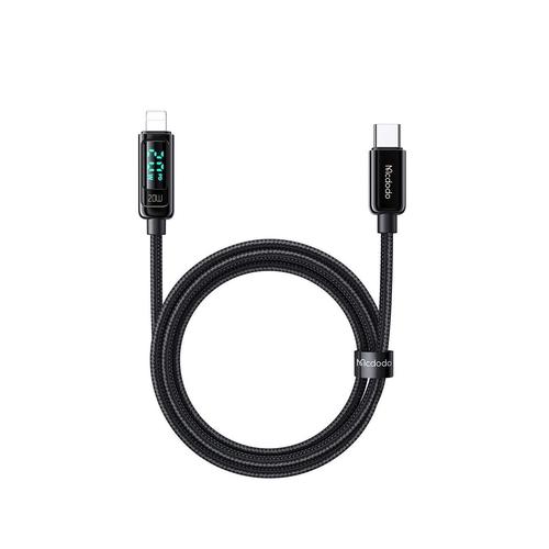 Cablu Type-C la Lightning Mcdodo Digital Pro, PD, 1.2m, 20W (Negru)