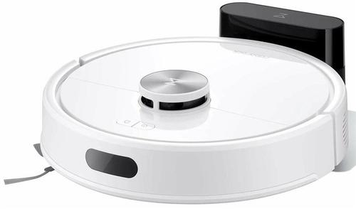 Aspirator robot Roborock Q7 TF Q7TF02, 10.000 Pa, 5.200 mAh, Autonomie 180 min, navigatie LiDAR, recipient praf 400 ml, sistem dublu anti-incurcare, nivel reglare flux de apa (Alb)